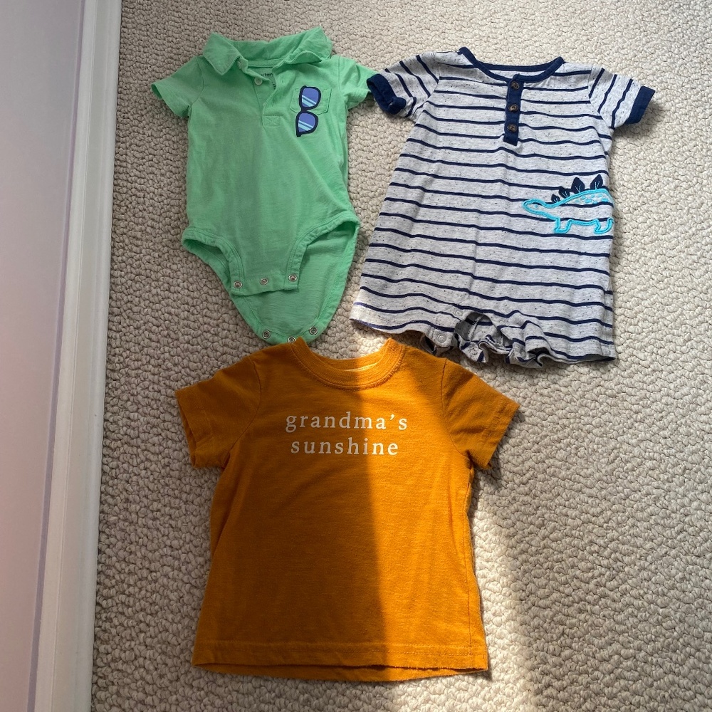 Bundle 9 months baby clothing